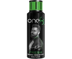 One 8 Fresh Scented kūno purškiklis vyrams, 200 ml