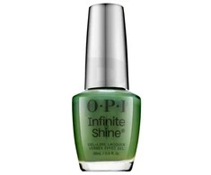 OPI Infinite Shine Gel-Like Lacquer Happily Evergreen po naudojimo, 15 ml