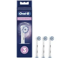 Oral-B Jautrus Clean Replacement Brushes dantų šepetėlio galvutės, 3 vnt.