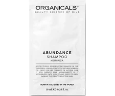 Organicals ABUNDANCE Restructuring Šampūnas Moringa šampūnas, 10 ml