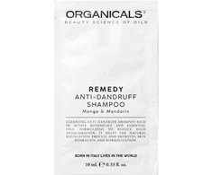 Organicals REMEDY Nuo pleiskanų Šampūnas Mango &amp; Mandarin cleansing Šampūnas against dandruff, 10 ml