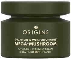 Origins Dr. Weil Mega-Mushroom Overnight Recovery Kreminis naktinis veido kremas, 50 ml