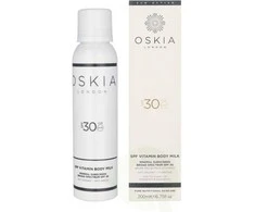 Oskia Vitamin Body Milk Mineral Sunscreen SPF 30 apsauginis kūno pienelis nuo saulės, 200 ml