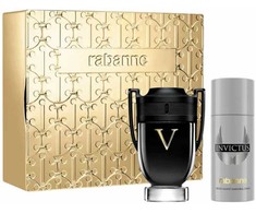 Paco Rabanne Invictus Victory Eliksyras Eau De Perfume Purškiklis, 100 ml Set 2 Pieces