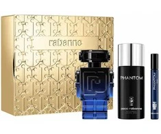 Paco Rabanne Phantom Intense Eau De Perfume Purškiklis, 100 ml rinkinys 3 vnt.
