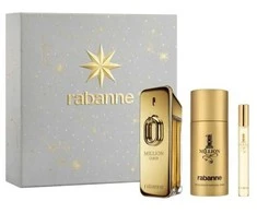 Paco Rabanne Rabanne Million Gold EDP Intense Purškiklis, 100 ml Set 3 Pieces