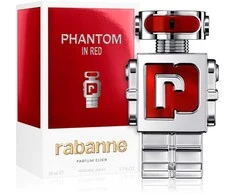 Paco Rabanne Rabanne Phantom In Raudona Parfum Eliksyras PP kvepalai vyrams, 50 ml
