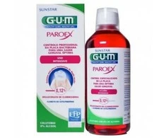 GUM Paroex Anti-Plaque Treatment burnos skalavimo skystis 300 ml