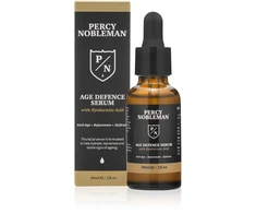 Percy Nobleman Age Defence Serum Atkuriamasis veido serumas su hialurono rūgštimi, 30 ml