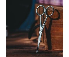Percy Nobleman Beard &amp; Moustache Scissors Barzdos ir ūsų formavimo žirklės, 1 vnt.