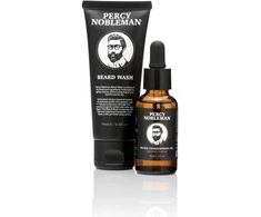 Percy Nobleman Beard Starter Kit Barzdos priežiūros rinkinys, 1 vnt.