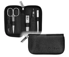 Pfeilring Solingen Manicure set for men 5-piece juodas