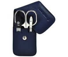 Pfeilring Solingen Manicure travel set 3 pieces mėlynas