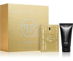 Philipp Plein No Limit$ Gold rinkinys vyrams (EDP, 50 ml + dušo želė, 50 ml)