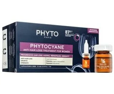 Phyto „Cyane“ progresuojančio plaukų slinkimo gydymas moterims 12 x 5 ml