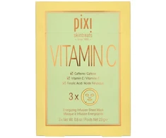 Pixi VITAMIN C Energizing Sheet Mask lakštinė veido kaukė, 2 x 23 g