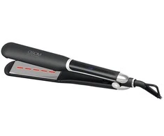 OSOM Professional Infrared Plaukų tiesintuvas Juodas Plaukų tiesintuvas su infraraudonaisiais spinduliais, iki 230 C, 48 W, plačiomis plokštelėmis