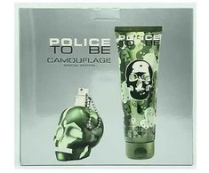 Police To Be Camouflage Eau De Toilette Purškiklis 40ml 2 dalių rinkinys