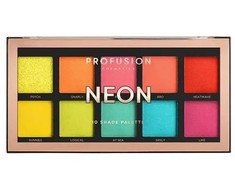 Profusion 10 atspalvių paletė neoninė
