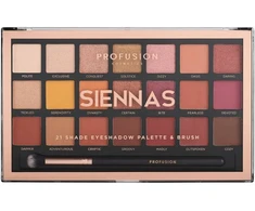 Profusion Cosmetics Profusion Eyeshadow Palette Siennas 21 Shades, 245 g