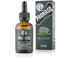 Proraso Cypress &amp; Vetyver Barzdos aliejus, 30 ml