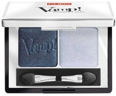 Pupa Milano Pupa Vamp! Compact Duo Eyeshadow akių šešėliai, atspalvis: 012 Magnetic Mėlyna, 2.2 g