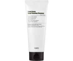Purito Seoul From Žalias Deep Foaming Valiklis valomosios veido putos, 150 ml