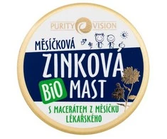 Purity Vision Baby Calendula Zinc Bio Ointment Body Kreminis vaikams, 70 ml