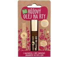 Purity Vision Rose Bio Lip Oil unisex lūpų aliejus, 10 ml