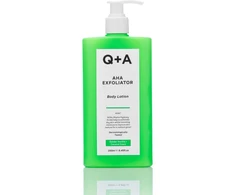 Q+A AHA Exfoliator Losjonas kūnui šveičiamasis kūno losjonas, 250 ml
