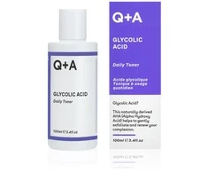 Q+A Glycolic Acid Daily Toneris Veido tonikas su glikolio rūgštimi, 100 ml
