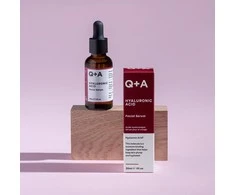 Q+A Hyaluronic Acid Facial Serum hialurono serumas, 30 ml