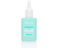 Q+A maitininantis Hair &amp; Scalp Oil maitinamasis galvos odos aliejus, 50 ml