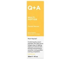 Q+A Multi-Peptide Facial Serum veido serumas su peptidais, 30 ml