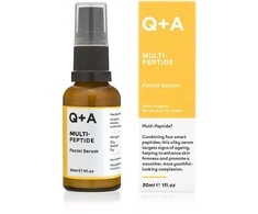 Q+A Multi-Peptide Facial Serum veido serumas su peptidais, 30 ml