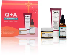 Q+A Skincare Treats veido priežiūros priemonių rinkinys