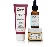 Q+A Skincare Treats veido priežiūros priemonių rinkinys