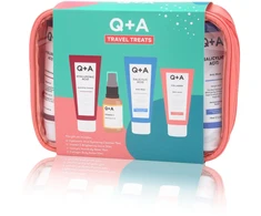 Q+A Travel Treats Gift Set Odos priežiūros priemonių rinkinys