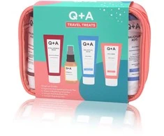 Q+A Travel Treats Gift Set Odos priežiūros priemonių rinkinys