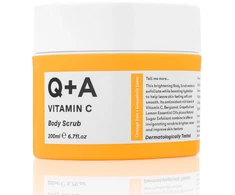Q+A Vitamin C Body Scrub kūno šveitiklis su vitaminu C, 200 ml