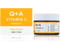Q+A Vitamin C Radiance Face Kreminis skaistinamasis veido kremas, 50 g