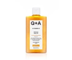 Q+A Vitamin C Shimmer Body Oil žėrintis kūno aliejus, 150 ml