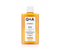 Q+A Vitamin C Shimmer Body Oil žėrintis kūno aliejus, 150 ml