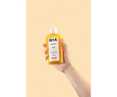 Q+A Vitamin C Shimmer Body Oil žėrintis kūno aliejus, 150 ml