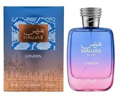Rasasi Hawas London EDP parfumuotas vanduo vyrams, 100 ml