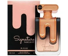 Rave Signature Night EDP parfumuotas vanduo moterims, 100 ml