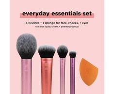 Real Techniques Everyday Essentials makiažo šepetėlių rinkinys 5 vnt.