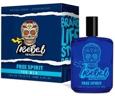 Tualetinis vanduo vyrams Rebel EDT 100ml Man Free Spirit