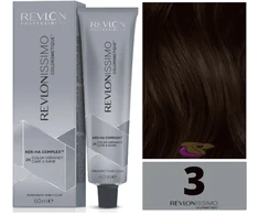 plaukų dažai Revlon Revlonissimo Colorsmetique 3 Tamsiai raudona 60ml