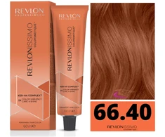 plaukų dažai Revlon Revlonissimo Colorsmetique 66,60 Dark Skirtas šviesiems plaukams Intense Coopper 60ml